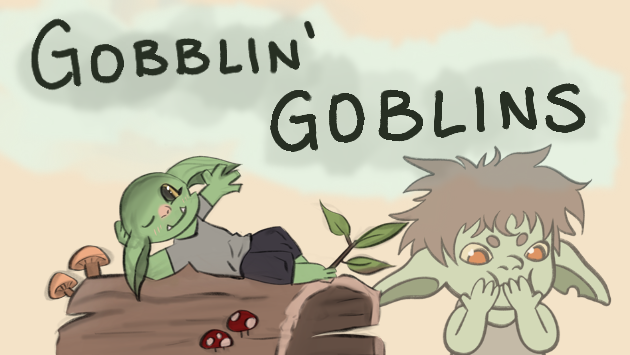 Screenshot of a game jam project